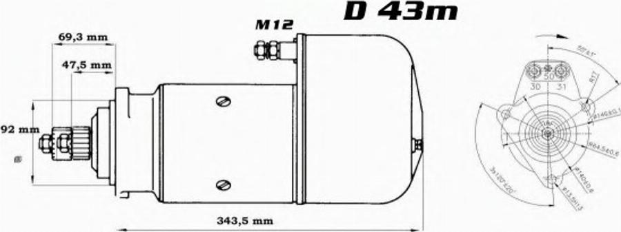 Delco Remy 190 24178 - Стартер autodnr.net