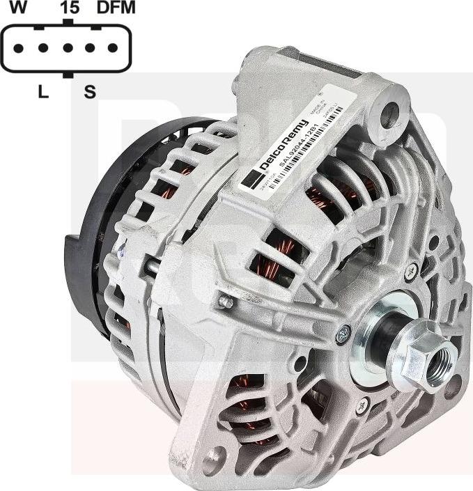 Delco Remy SAL92044-12B1 - Генератор autocars.com.ua