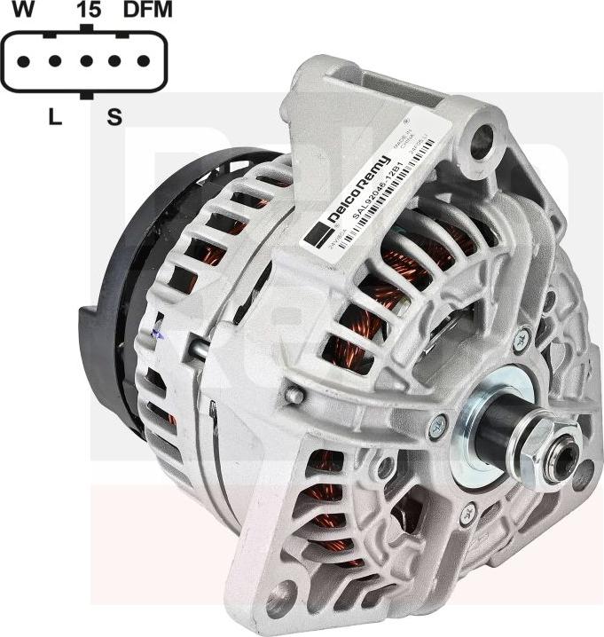 Delco Remy SAL92046-12B1 - Генератор autocars.com.ua