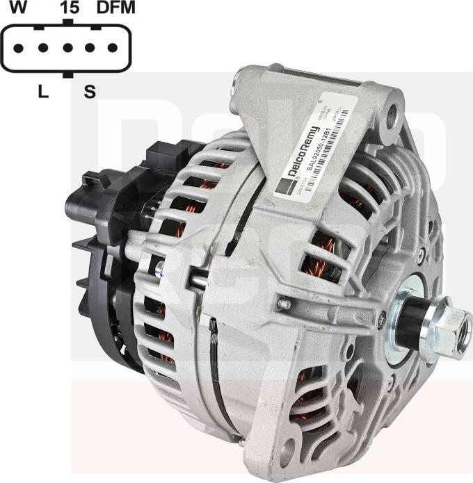 Delco Remy SAL92050-12B1 - Генератор autocars.com.ua