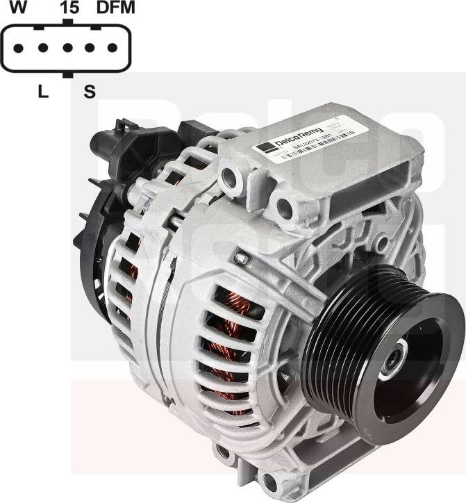 Delco Remy SAL92072-12B1 - Генератор autocars.com.ua