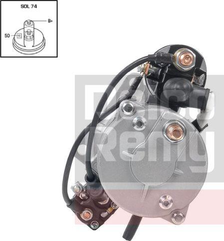 Delco Remy SER81909-12B1 - Стартер autocars.com.ua