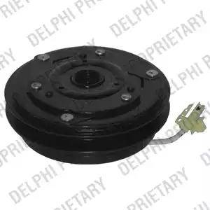 Delphi 0165025/0 - Електромагнітне зчеплення, компресор autocars.com.ua