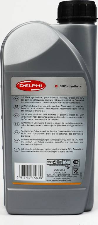 Delphi 25336658 - Моторное масло avtokuzovplus.com.ua