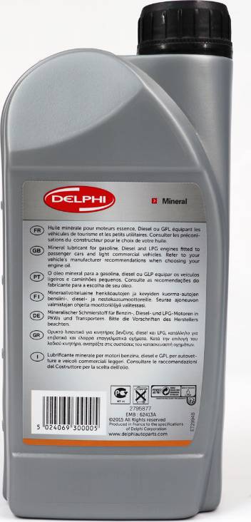 Delphi 2795877 - Моторное масло avtokuzovplus.com.ua