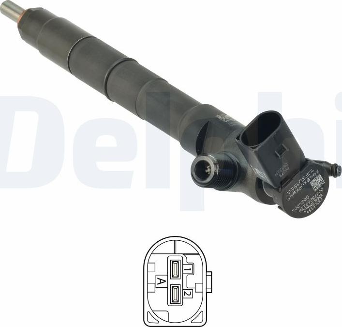 Delphi 28565336-12B1 - Форсунка дизельна, розпилювач і утримувач autocars.com.ua