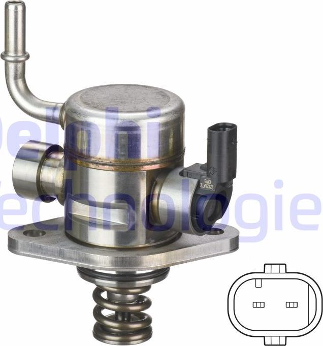 Delphi 42015652-12B1 - Насос високого тиску autocars.com.ua