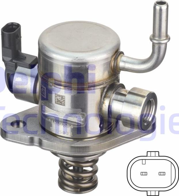 Delphi 42015654-12B1 - Насос високого тиску autocars.com.ua