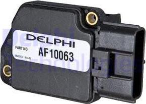 Delphi AF10063 - Датчик потоку, маси повітря autocars.com.ua