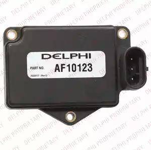 Delphi AF10123 - Датчик потоку, маси повітря autocars.com.ua