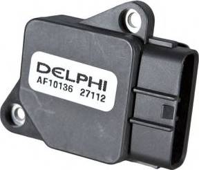 Delphi AF10136 - Датчик потоку, маси повітря autocars.com.ua