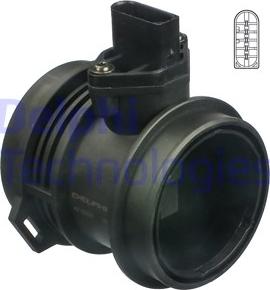 Delphi AF10305-17B1 - Датчик потока, массы воздуха avtokuzovplus.com.ua