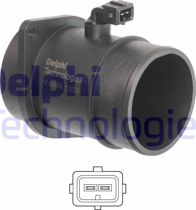 Delphi AF10804-12B1 - Датчик потоку, маси повітря autocars.com.ua