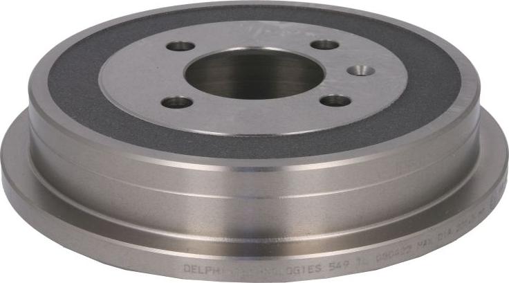 Delphi BF549 - Гальмівний барабан autocars.com.ua
