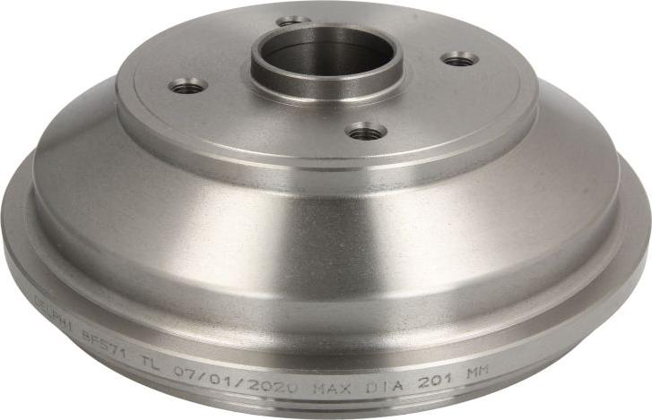 Delphi BF571 - Гальмівний барабан autocars.com.ua