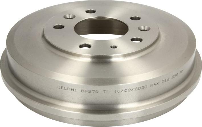 Delphi BF579 - Гальмівний барабан autocars.com.ua