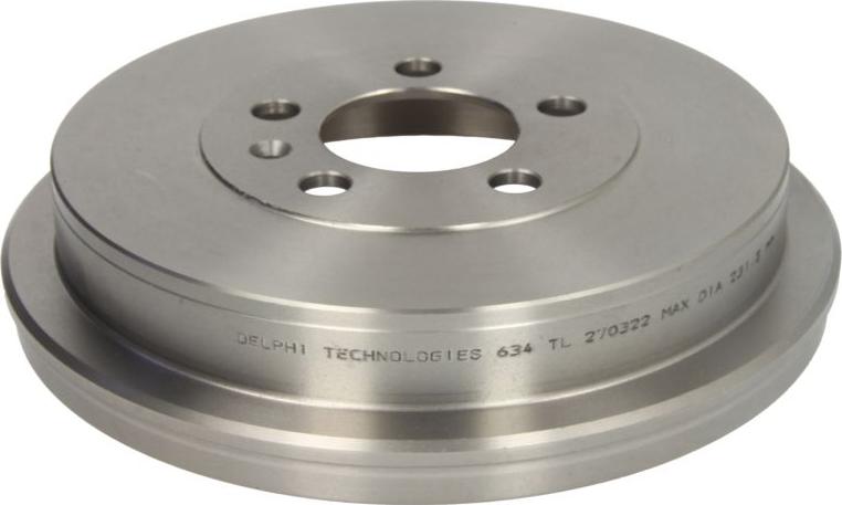 Delphi BF634 - Гальмівний барабан autocars.com.ua