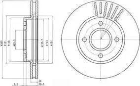 Magneti Marelli 353611742240 - Гальмівний диск autocars.com.ua