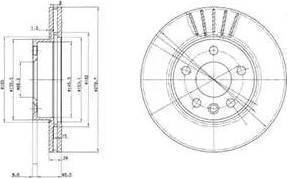 Magneti Marelli 353615837240 - Гальмівний диск autocars.com.ua