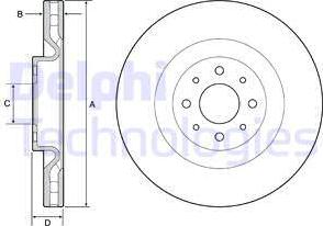 Brembo 09.A444.10 - Тормозной диск avtokuzovplus.com.ua