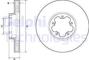 Roadhouse 61568.10 - Гальмівний диск autocars.com.ua