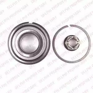 Delphi BK1420 - Комплект підшипника маточини колеса autocars.com.ua