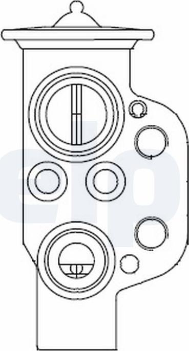 Delphi CB1004V - Розширювальний клапан, кондиціонер autocars.com.ua