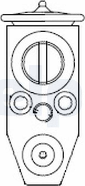 Delphi CB1016V - Розширювальний клапан, кондиціонер autocars.com.ua
