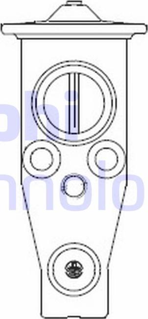 Delphi CB1017V - Розширювальний клапан, кондиціонер autocars.com.ua