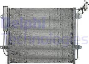 Delphi CF20235 - Конденсатор, кондиціонер autocars.com.ua