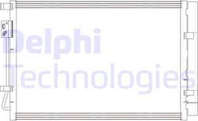 Delphi CF20414 - Конденсатор кондиционера avtokuzovplus.com.ua
