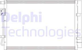 Delphi CF20414 - Конденсатор, кондиціонер autocars.com.ua