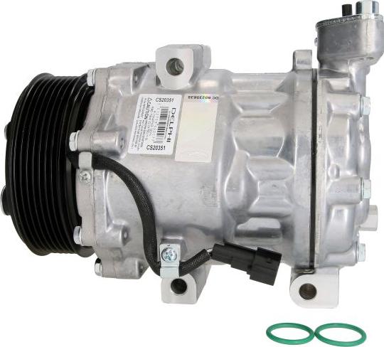 Delphi CS20351 - Компресор, кондиціонер autocars.com.ua