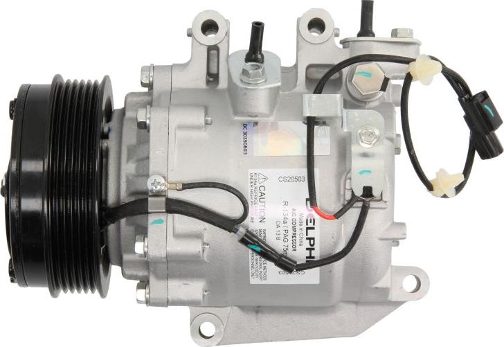 Delphi CS20503 - Компресор, кондиціонер autocars.com.ua