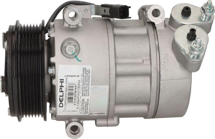 Delphi CS20519 - Компресор, кондиціонер autocars.com.ua