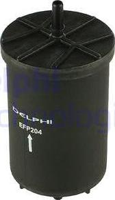 Delphi EFP204 - Топливный фильтр avtokuzovplus.com.ua