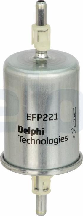 Delphi EFP221 - Паливний фільтр autocars.com.ua