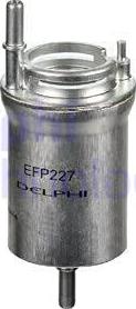 Delphi EFP227 - Топливный фильтр autodnr.net