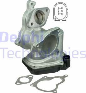 Delphi EG10404-12B1 - Клапан повернення ОГ autocars.com.ua