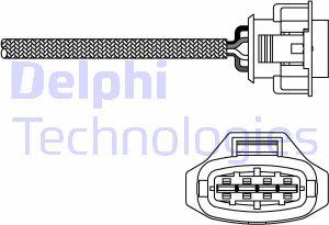 Delphi ES10817-12B1 - Лямбда-зонд autocars.com.ua