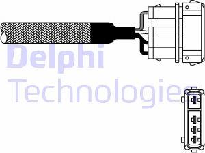 Delphi ES10976-12B1 - Лямбда-зонд, датчик кислорода avtokuzovplus.com.ua