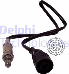 Delphi ES10984-12B1 - Лямбда-зонд autocars.com.ua