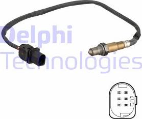 Delphi ES21150-12B1 - Лямбда-зонд autocars.com.ua