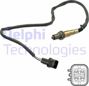 Delphi ES21157-12B1 - Лямбда-зонд autocars.com.ua