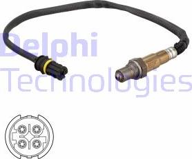 Delphi ES21190-12B1 - Лямбда-зонд autocars.com.ua