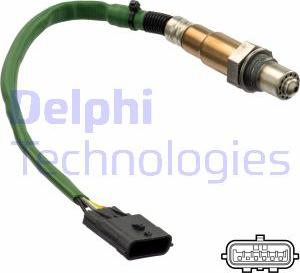 Delphi ES21250-12B1 - Лямбда-зонд, датчик кислорода autodnr.net
