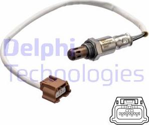 Delphi ES21259-12B1 - Лямбда-зонд autocars.com.ua