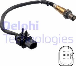 Delphi ES21268-12B1 - Лямбда-зонд autocars.com.ua