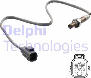 Delphi ES21288-12B1 - Лямбда-зонд autocars.com.ua