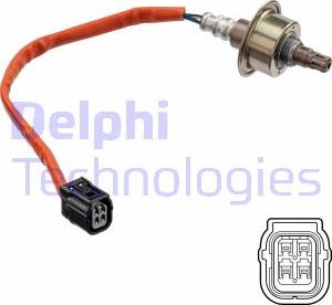 Delphi ES21305-12B1 - Лямбда-зонд autocars.com.ua